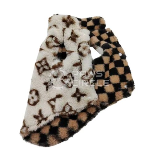 LV REVERSIBLE DOG JACKET