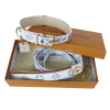 louis vuitton white monogram dog collar