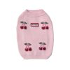 pink miu miu sweater for dog