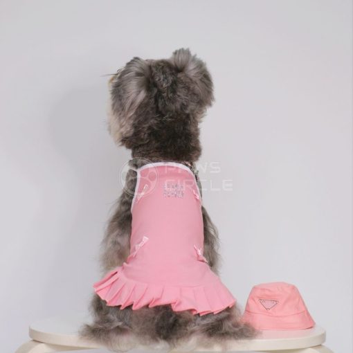 Meow Meow Ribbon Dress for dogs - Paws Circle product image