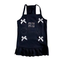 Meow Meow Ribbon Dress for dogs - Paws Circle product image