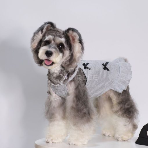 Meow Meow Ribbon Dress for dogs - Paws Circle product image