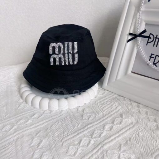 Miu MIu bucket hat for dogs