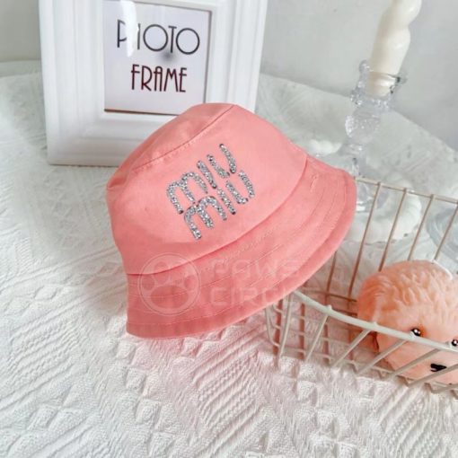 Miu MIu bucket hat for dogs