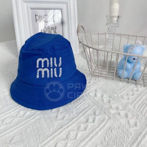 Miu MIu bucket hat for dogs