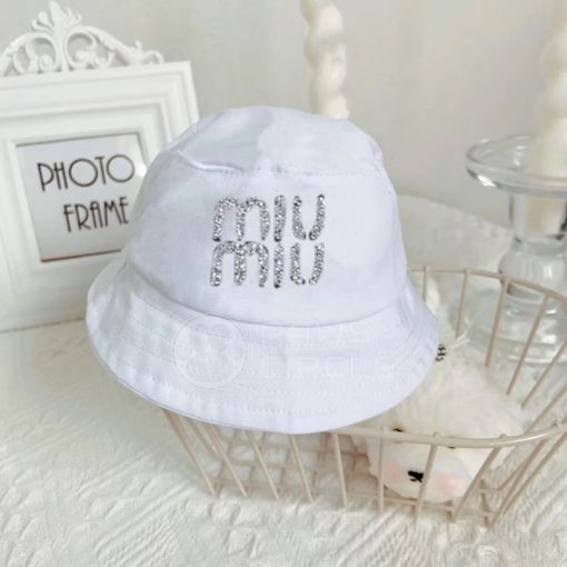 Miu MIu bucket hat for dogs