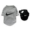 nike dog grey tee and hat