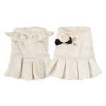 PAWSMOMENT Cream Tweed Dress