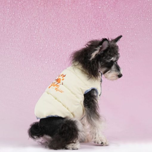 reversible plaid vest for dogs