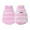 PINK PLAID REVERSIBLE VEST FOR DOGS