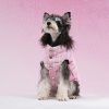 PINK PLAID REVERSIBLE VEST FOR DOGS