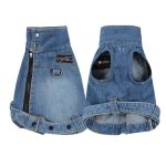 PAWSMOMENT Rider Denim Moto Vest
