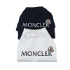 moncler logo tee for dog