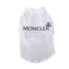 moncler logo tee for dog