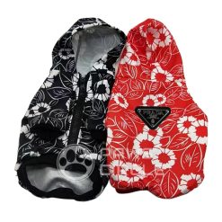 Prado Paw Floral Hoodie for dogs - Paws Circle product image