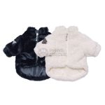 Prado Paw Fur Coat with Scarf