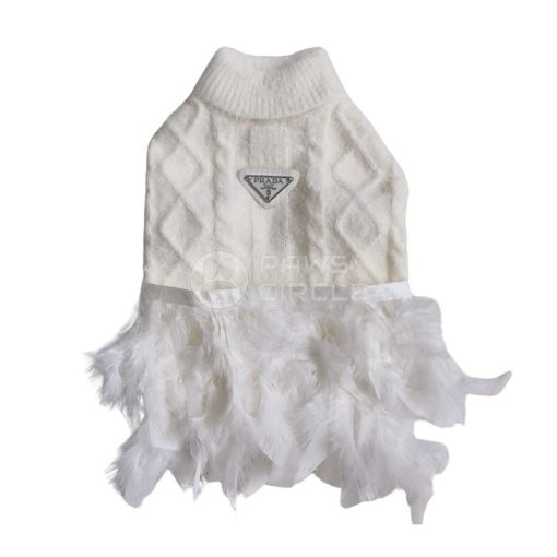 Prado Paw Knit Tutu Dress for dogs - Paws Circle product image
