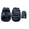 prada light down jacket for dog in black