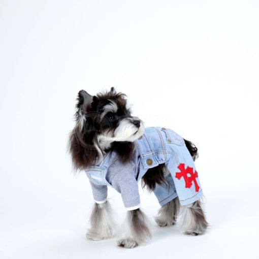denim jumpsuit for dogs