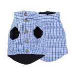 PAWSMOMENT Reversible Micro Plaid Vest