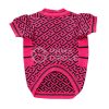 versace medusa pink sweater for dog