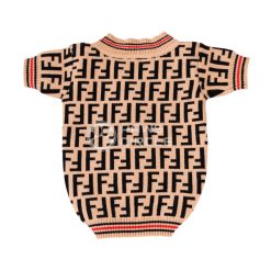 fendi monogram cardigan for dog