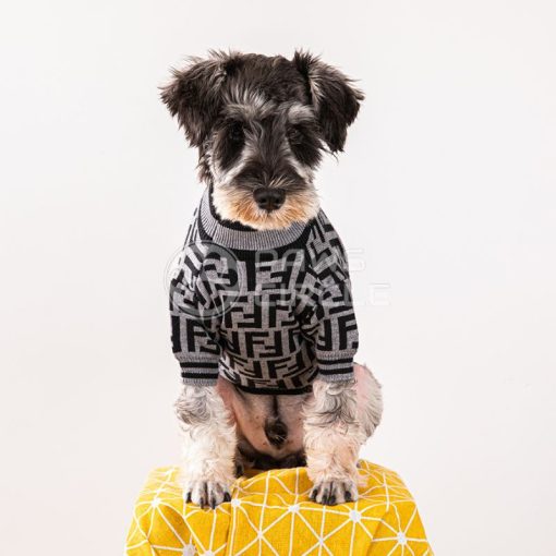 Fendi Monogram Sweater for dog