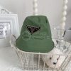 green Prada bucket hat for dogs