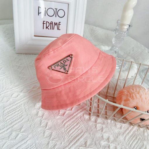pink Prada bucket hat for dogs