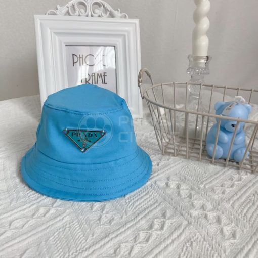 blue Prada bucket hat for dogs