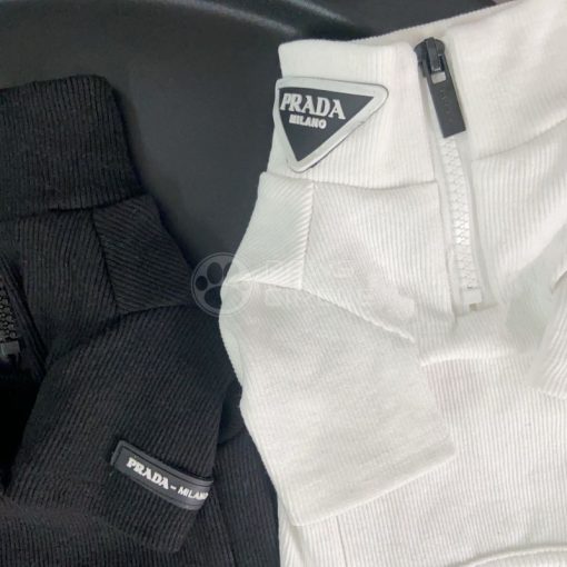prada half zip four legged dog sweatsuit