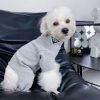 prada half zip four legged dog sweatsuit