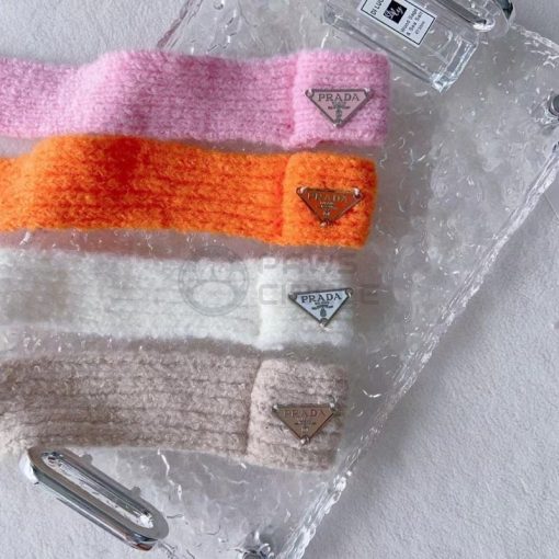 Prada knit scarf for dog