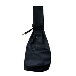 prada logo pet carrier