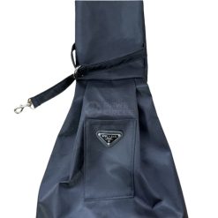 prada logo pet carrier