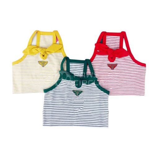 Prado Paw Striped Tank Dress for dogs - Paws Circle product image