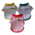 Prado Paw Striped Polo Tee