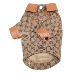 Alternative view of Pupchi Monogram Leather Jacket