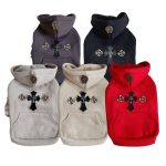 Studded Cross Pullover Hoodie