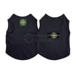Pup Island sleeveless dog tank top front view