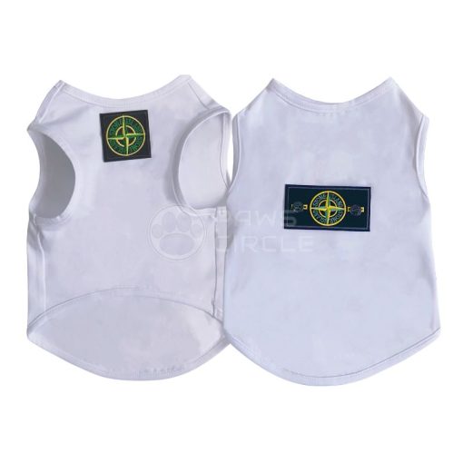 Pup Island dog tank top colour options