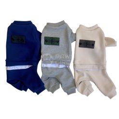 stone island four legged dog sweatsuit