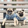washed denim jacket for dog