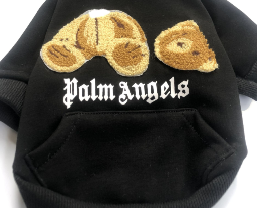 palm angel hoodie for dog
