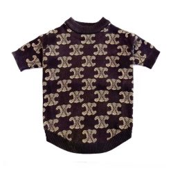 Pawline Monogram Logo Sweater for dogs - Paws Circle product image