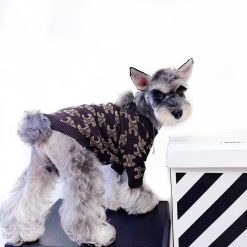 Pawline Monogram Logo Sweater for dogs - Paws Circle product image