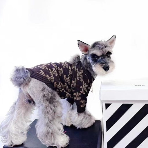 Pawline Monogram Logo Sweater for dogs - Paws Circle product image