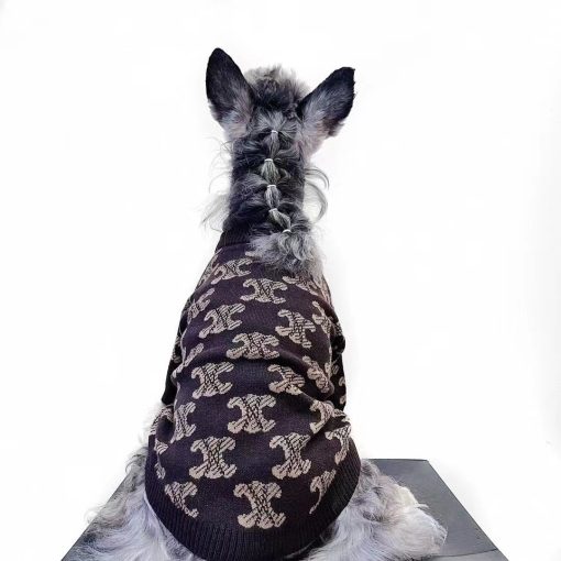 Pawline Monogram Logo Sweater for dogs - Paws Circle product image