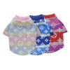 louis vuitton cloud print dog sweater