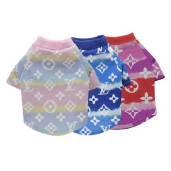 louis vuitton cloud print dog sweater